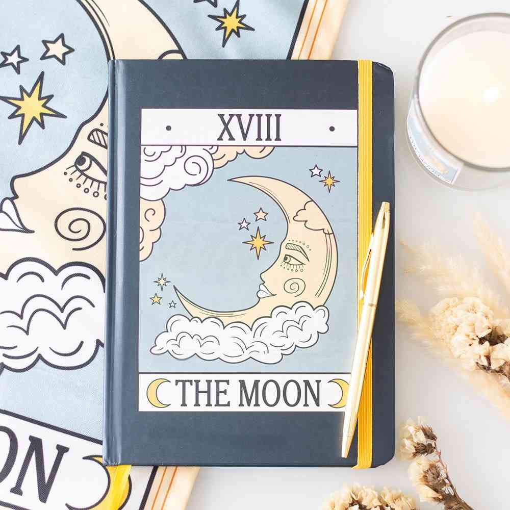Something Different - The Moon Vintage Tarot A5 Notitieboek - Multicolours